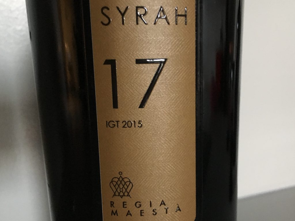 Siciliansk super-Syrah