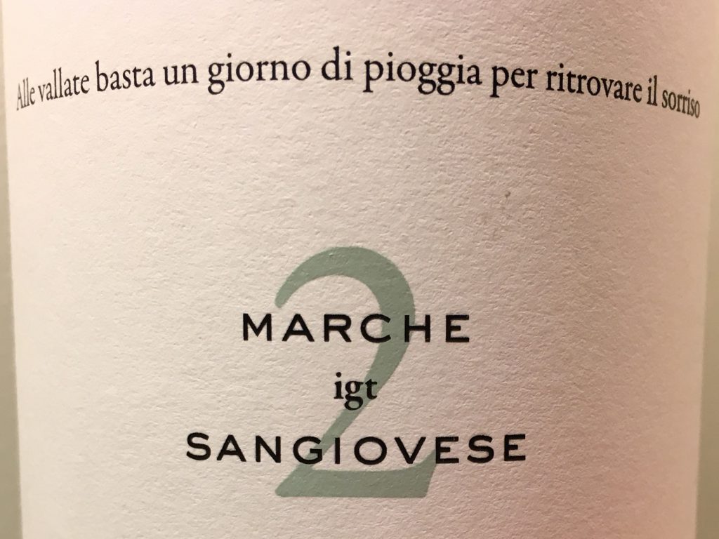 Blød og charmerende Marche-Sangiovese